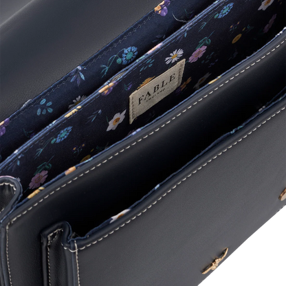 Fable England - Ditzy Navy Satchel