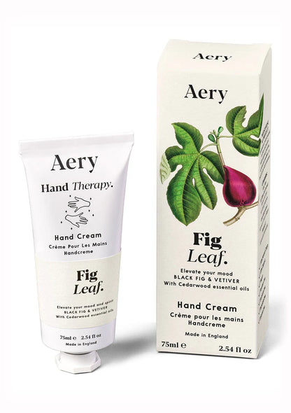 Aery Fig Leaf Hand Cream- Black Fig Vetiver and Cedarwood