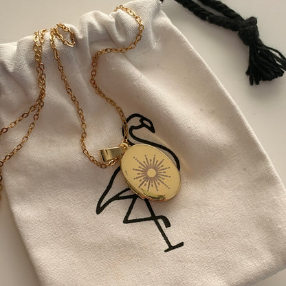 Black Flamingo - Sunny Locket