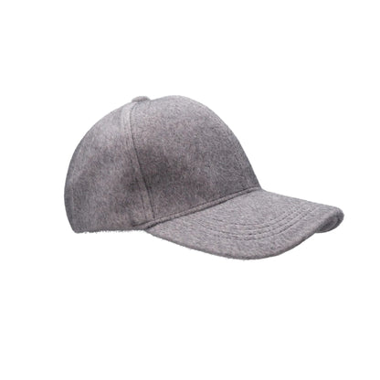 Black Colour Tanya Cap - Light Grey