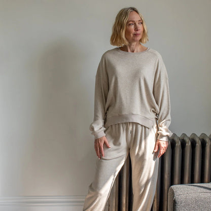 Chalk Kerrie Sweatshirt - Beige