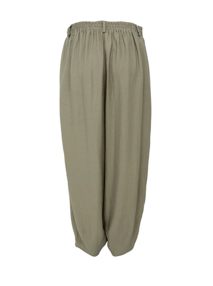 Black Colour - Abu Balloon Pant - Khaki
