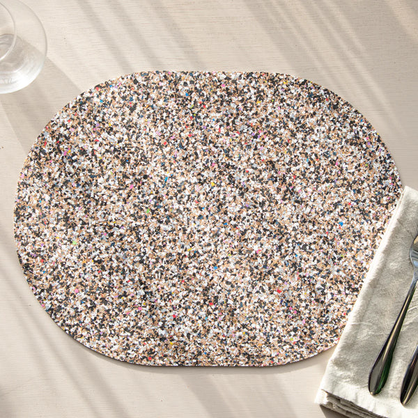 Beach Clean Oval Placemats set of 4