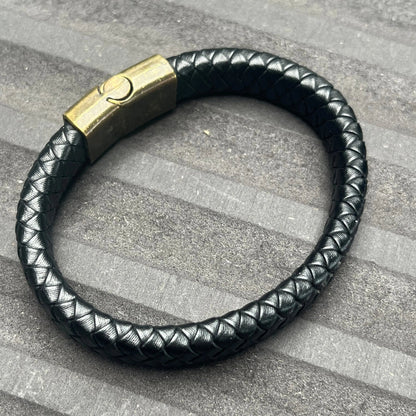 Sons Limited - Milan Leather Bracelet - Black