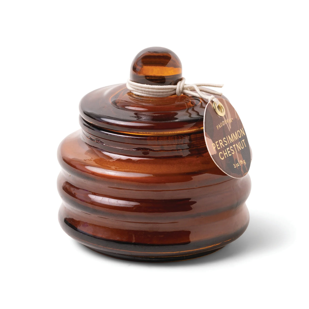 Paddywax - Beam 85g Glass Candle - Amber - Persimmon & Chestnut