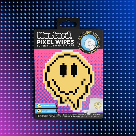 Happy Face Pixel Screen Wipes