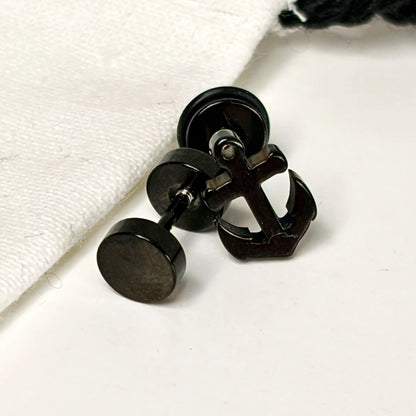 Sons Gifting Ltd - Anchor Stud Earrings Pair