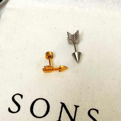 Sons Limited - Arrow Stud Earrings Pair
