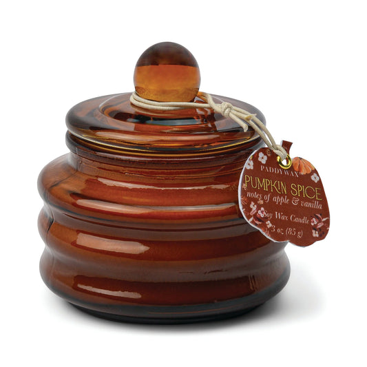Paddywax - Beam 85g Glass Candle - Amber - Pumpkin Spice