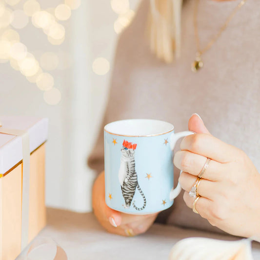 Yvonne Ellen - Patterned Christmas Pussy Mug