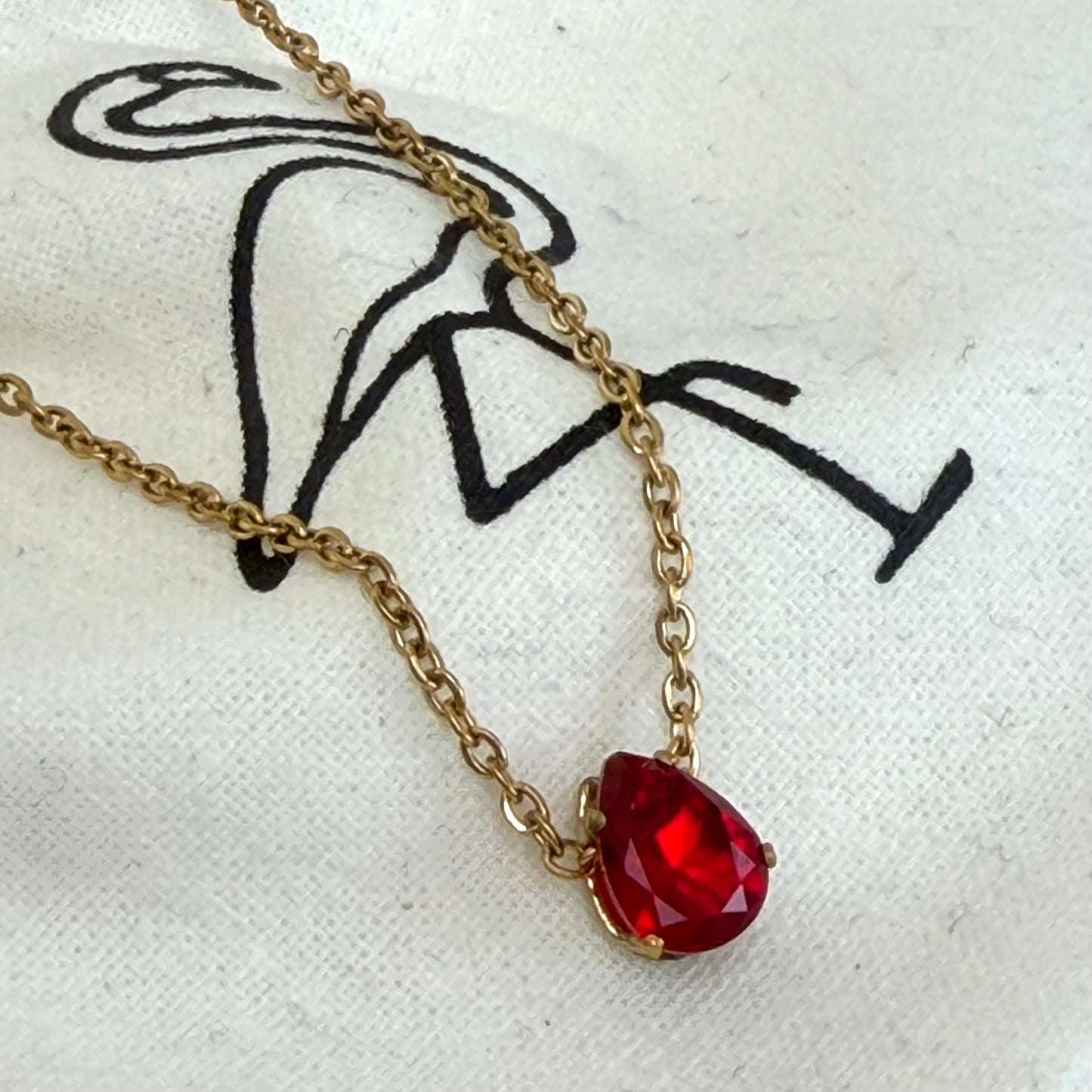 Black Flamingo - Stella Birth Month Necklaces