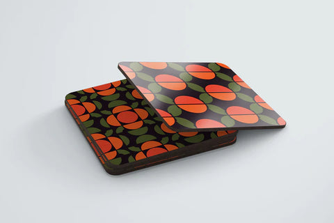 Set of Four Coasters - Seventies