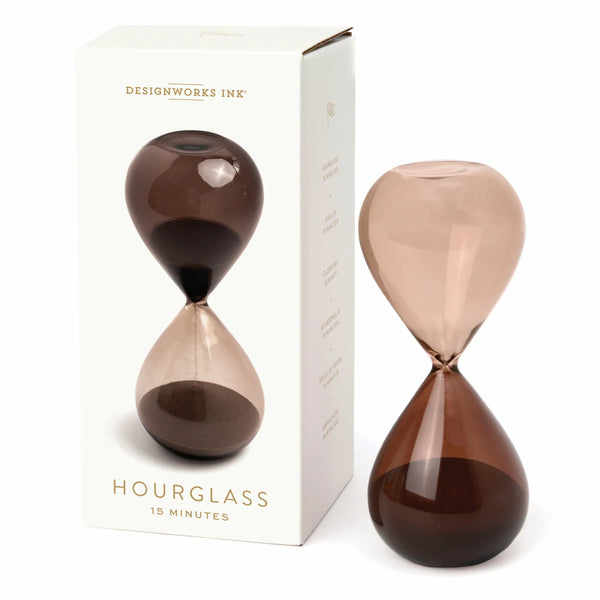 Gift Boxed Hourglass in Various Colours - 15 mins