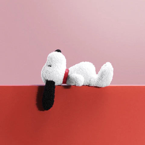 Snoopy ECO Tiny Teddy - Cream - Boxed House - 17cm