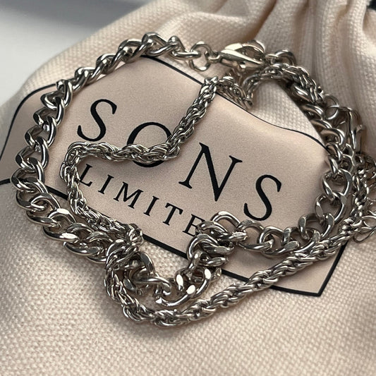 Sons Limited - Stacker Collection - Stax Pair - Silver