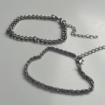 Sons Limited - Stacker Collection - Stax Pair - Silver