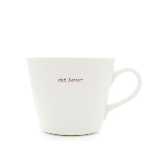 Keith Brymer Jones retro word range "cat lover" mug
