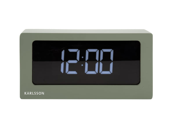 Alarm Clock Boxed LED - black flamingo store