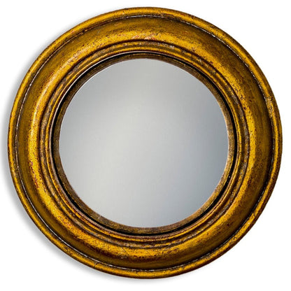 Antique Gold Framed Convex Mirrors -black flamingo store