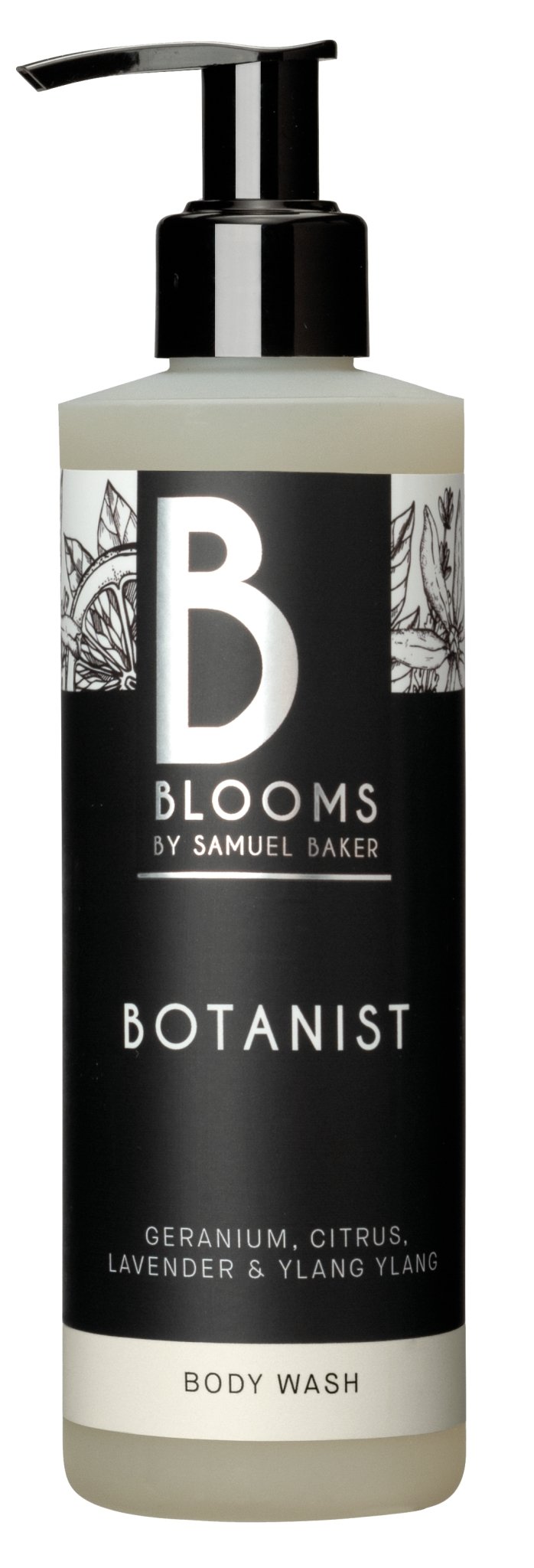 Blooms by Samuel Baker Body Wash - Botanist - black flamingo store