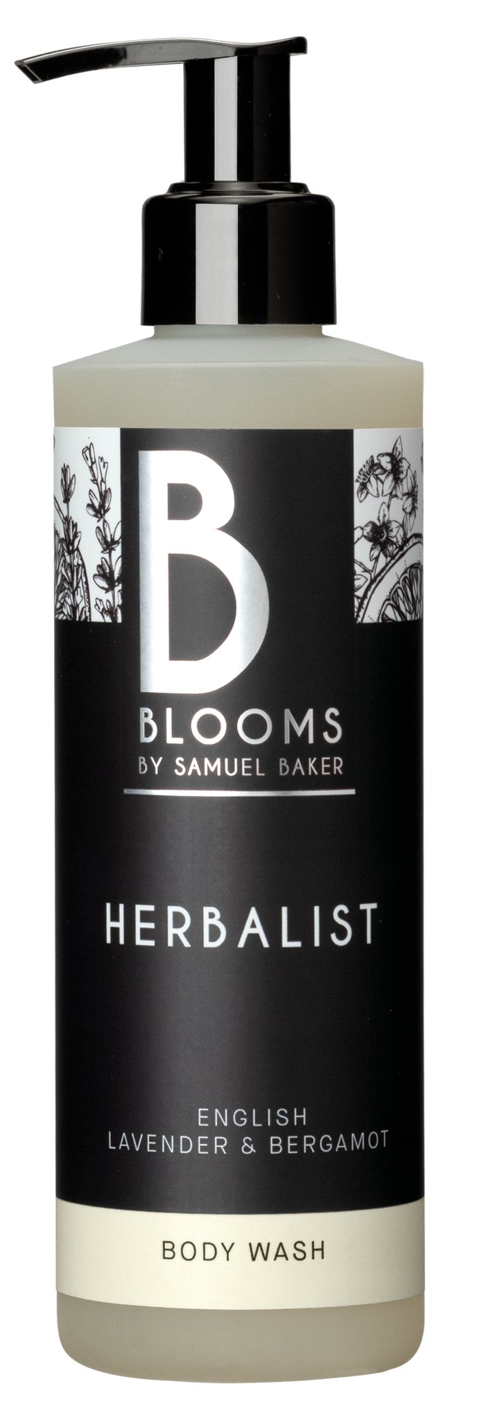 Blooms by Samuel Baker Body Wash - Herbalist - black flamingo store