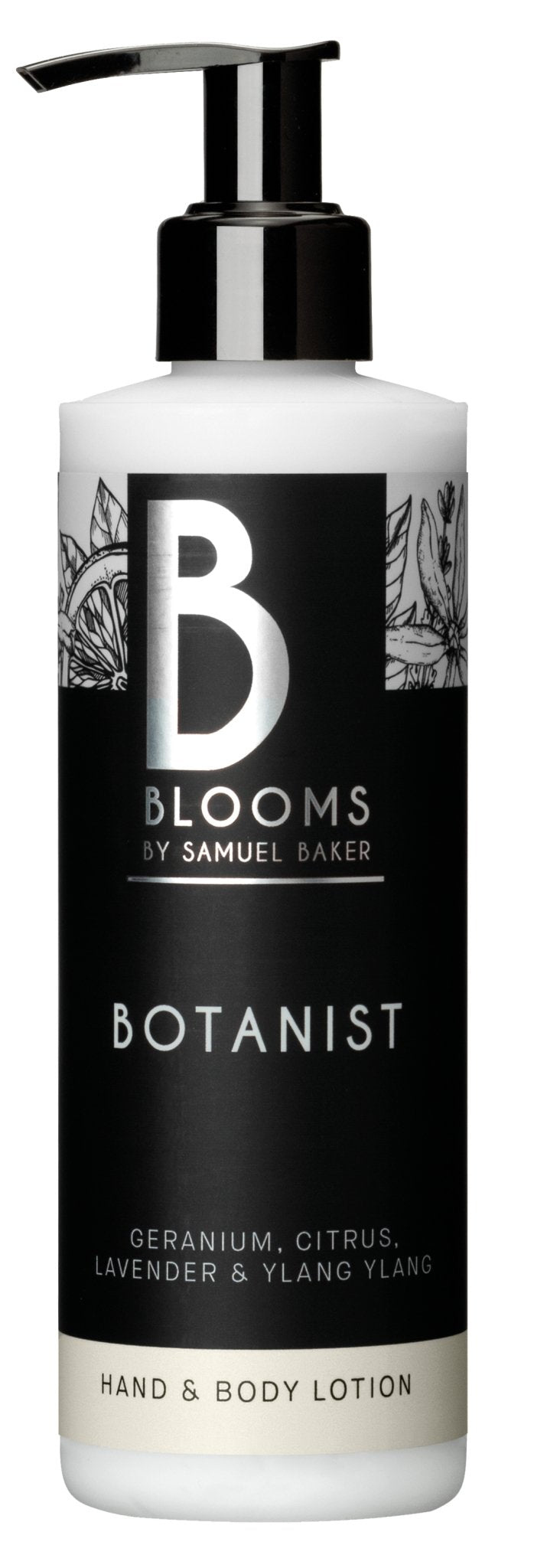 Blooms by Samuel Baker Hand and Body Lotion - Botanist - black flamingo store