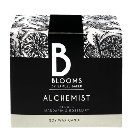Blooms by Samuel Baker Soy Wax 3 wick Candle - Alchemist - black flamingo store