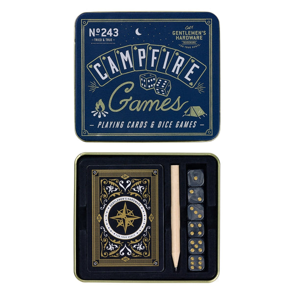 Campfire Card and Dice Game - black flamingo store