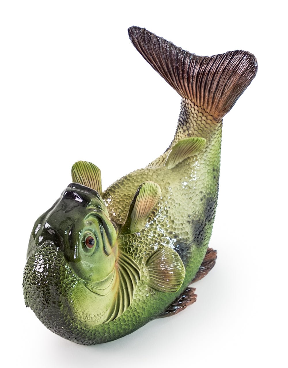 "Drinks Like A Fish" Wine Bottle Holder-black flamingo store