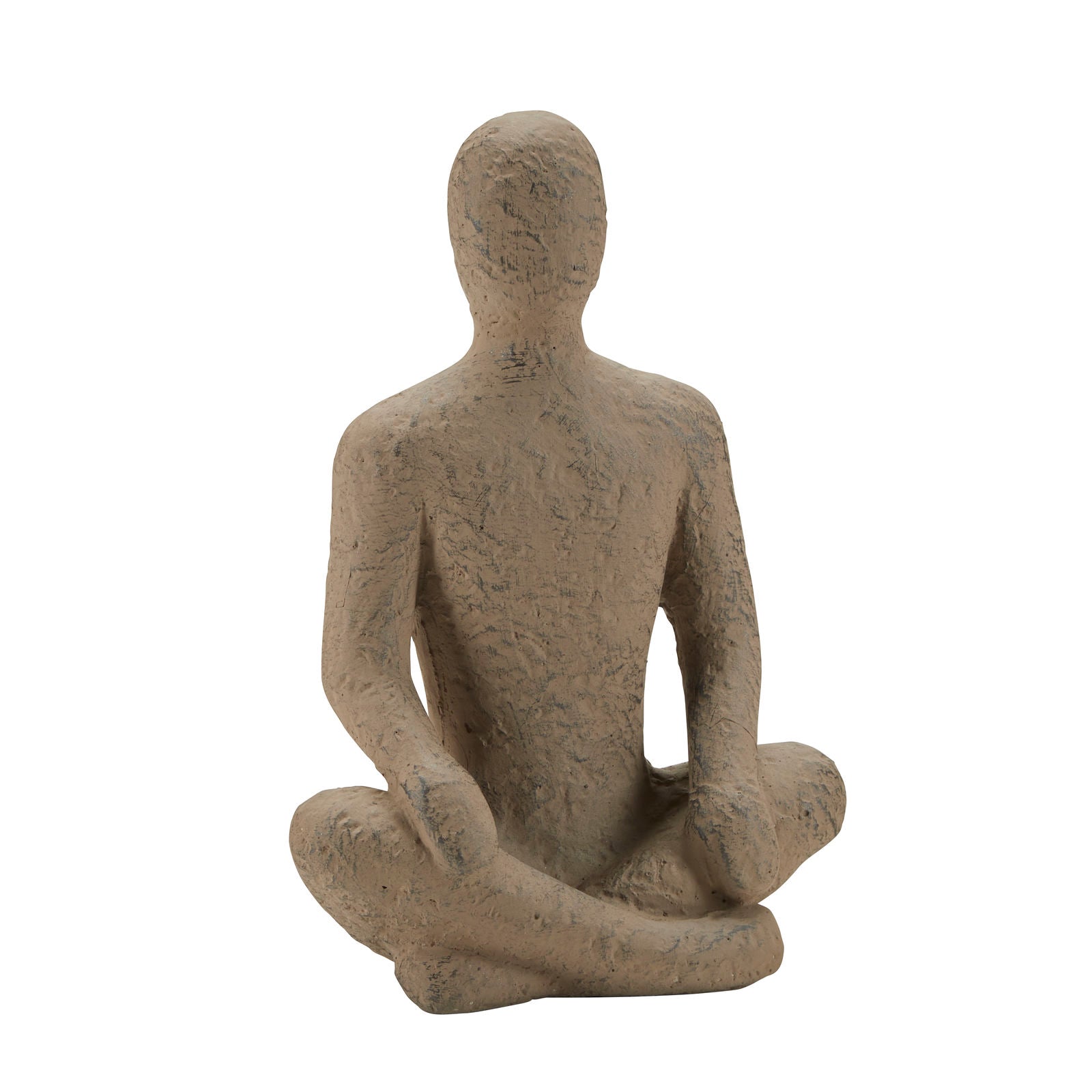 Man Sitting statuette - black flamingo store