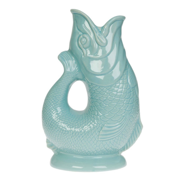 NEW IN : The Original Gluggle Jug Pitcher Vase in Various Colours and 3 sizes - black flamingo store