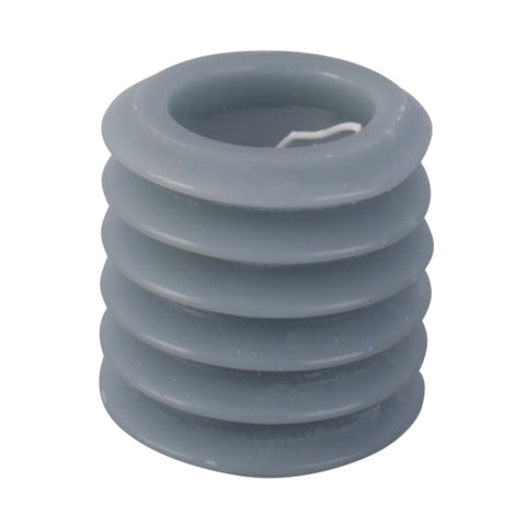 Pillar Candle Layered circles - Blue - black flamingo store