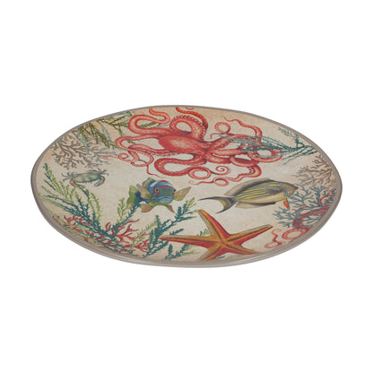 SEA LIFE Large Melamine Platter Gift Boxed - black flamingo store