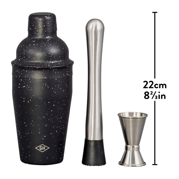 Stylish Bartenders Mixology Kit in Boxed Gift set - black flamingo store