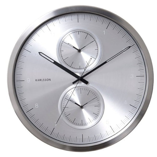 Wall Clock With Multiple Time - black flamingo store